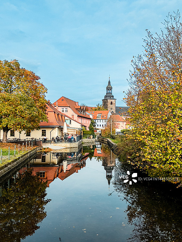 巴特贝尔卡，图林根州城市，德国图片素材