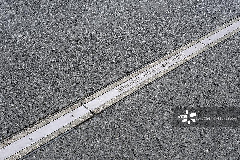 柏林墙（1961-1989），位于德国柏林图片素材