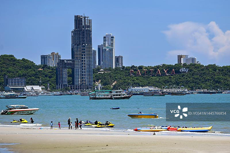 泰国芭堤雅海滩图片素材