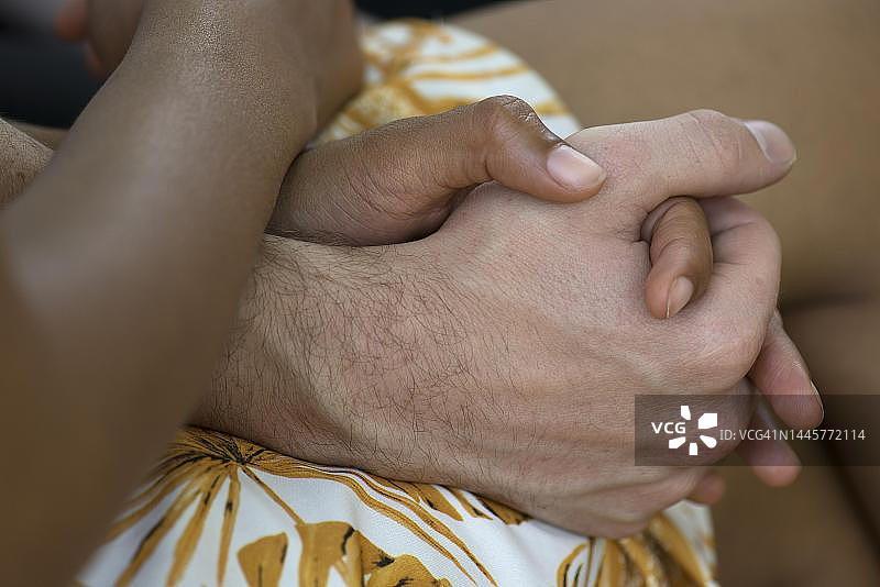 友谊之手，德国巴伐利亚州图片素材