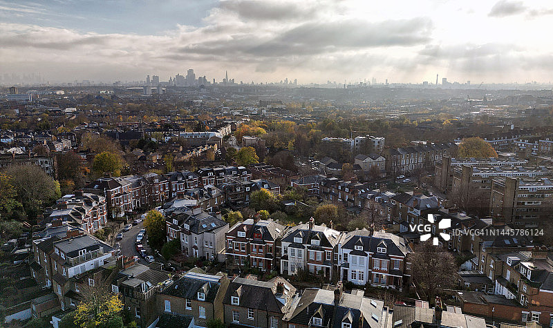 克劳奇端住宅区图片素材