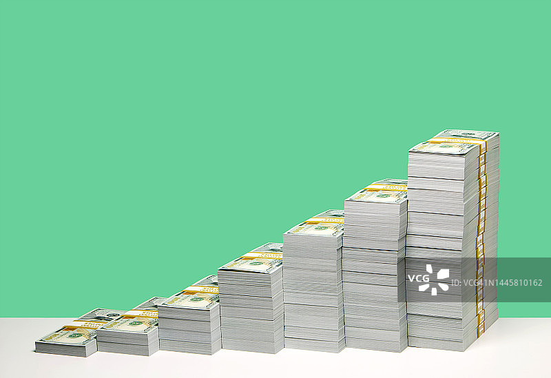 财富增长图片素材