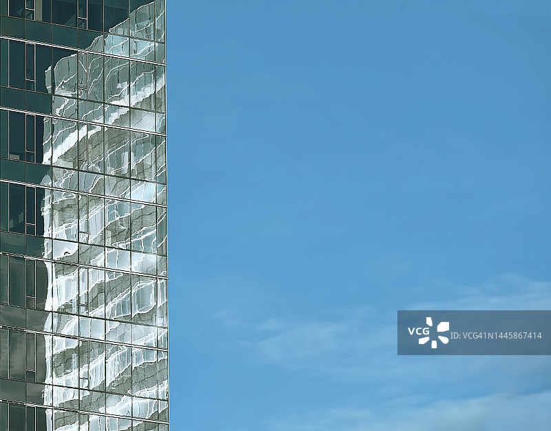 摩天大楼侧视图图片素材
