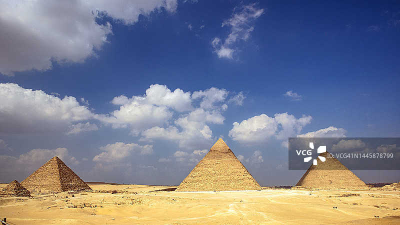 吉萨金字塔图片素材