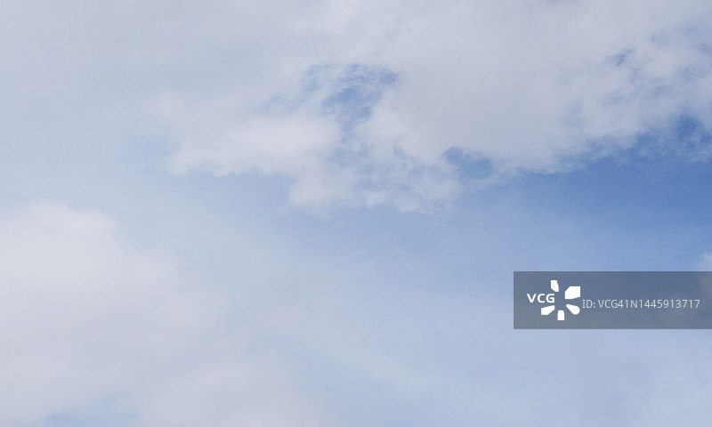 蓝天白云自然背景图片素材