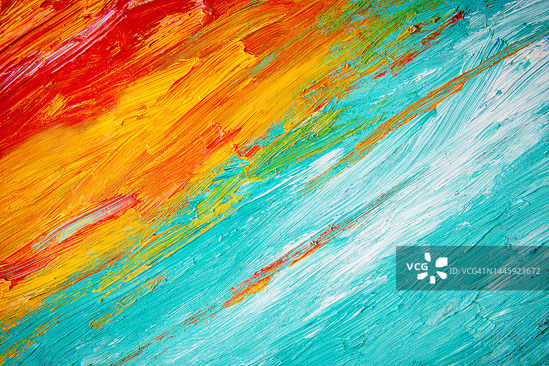 明亮油彩多色纹理抽象背景图片素材