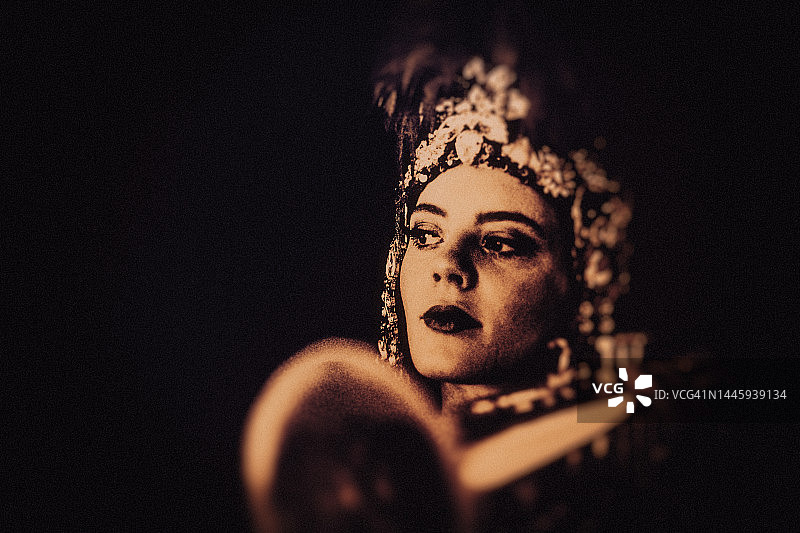 歌舞女郎图片素材