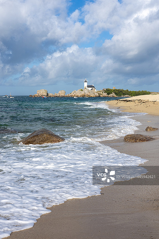 布列塔尼北部秋季风光图片素材