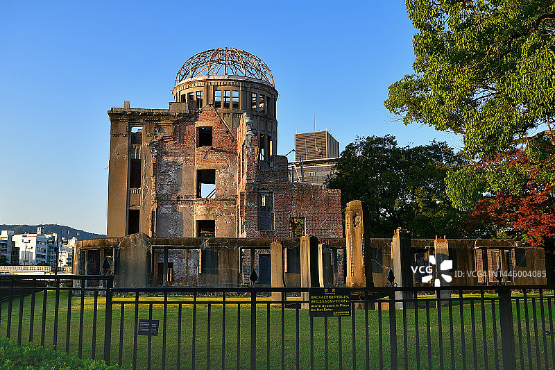 广岛原子弹爆炸圆顶屋图片素材