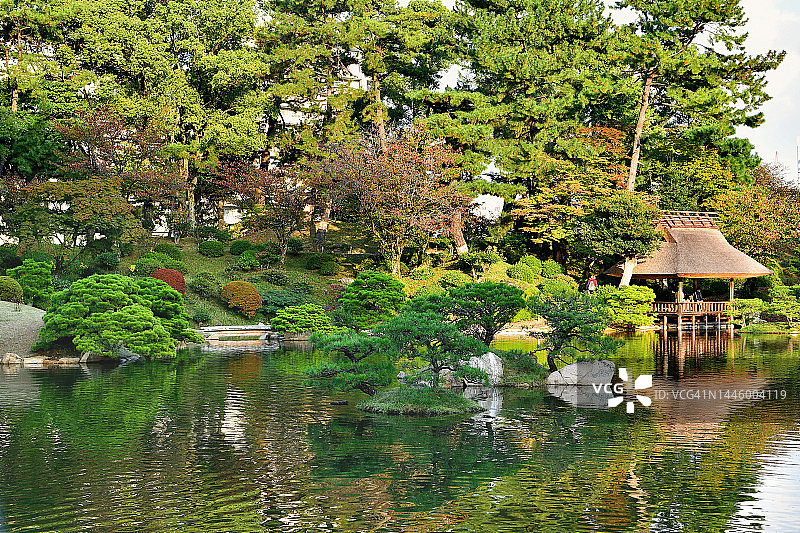 广岛缩景园图片素材