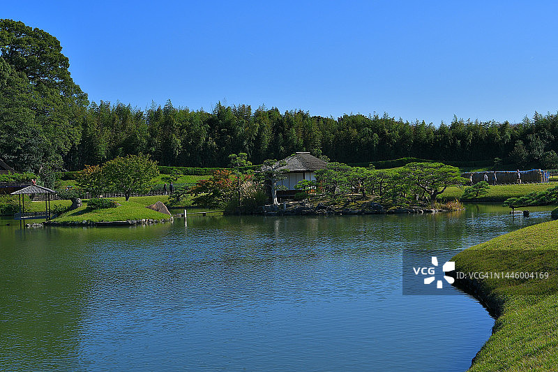 冈山后乐园图片素材