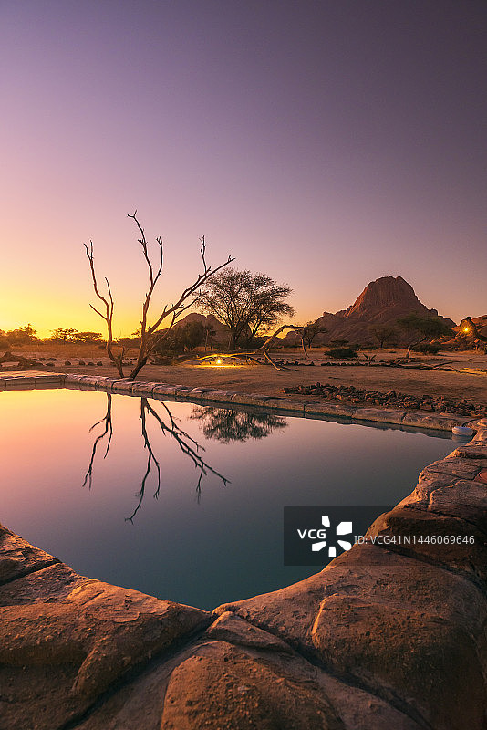 斯皮茨科佩山，纳米比亚图片素材