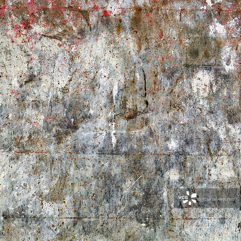 巴黎的旧金属板与水泥图片素材