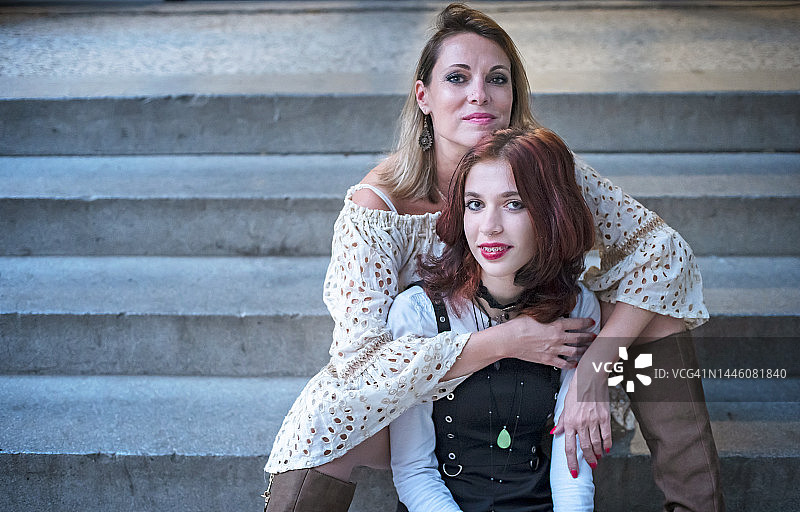 家长和青少年图片素材