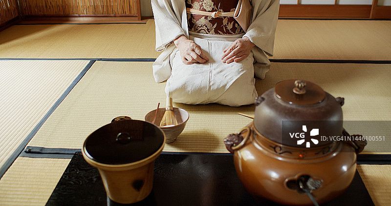 茶道肖像图片素材