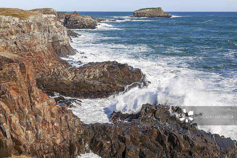 多岩石岬角图片素材