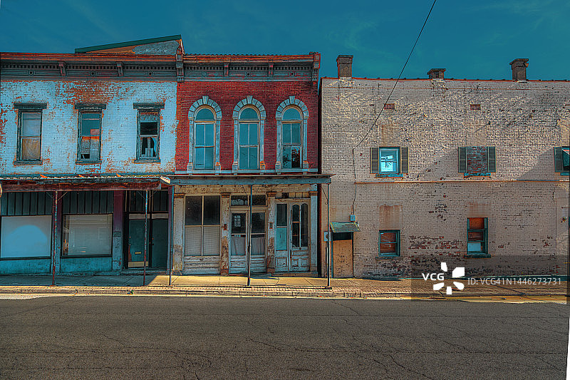 坎内尔顿华盛顿街的外立面图片素材