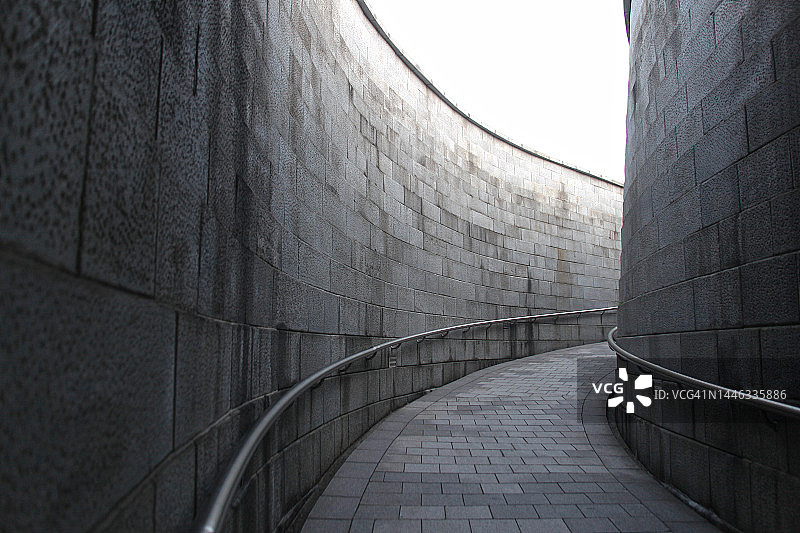 首尔千年时间胶囊广场入口图片素材