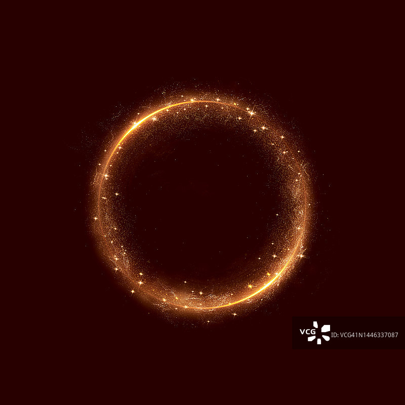 圆形粒子闪光背景图片图片素材