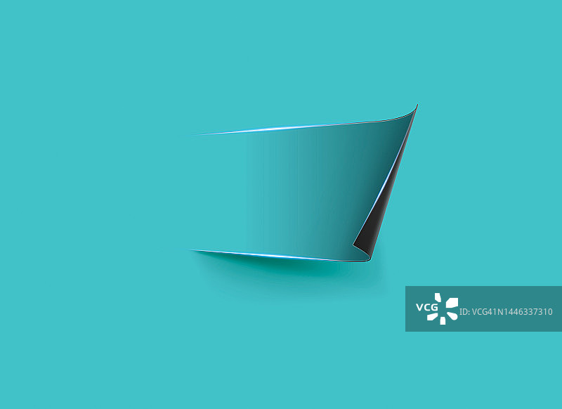 弯曲的3D单片面板静物图片素材