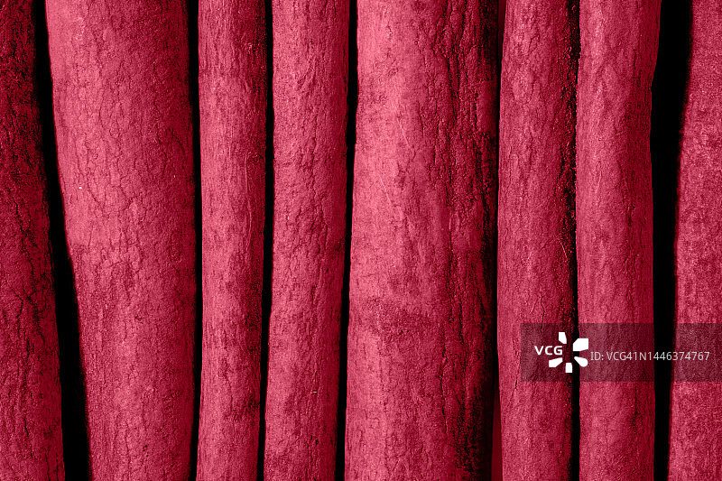 洋红色肉桂棒微距照片图片素材