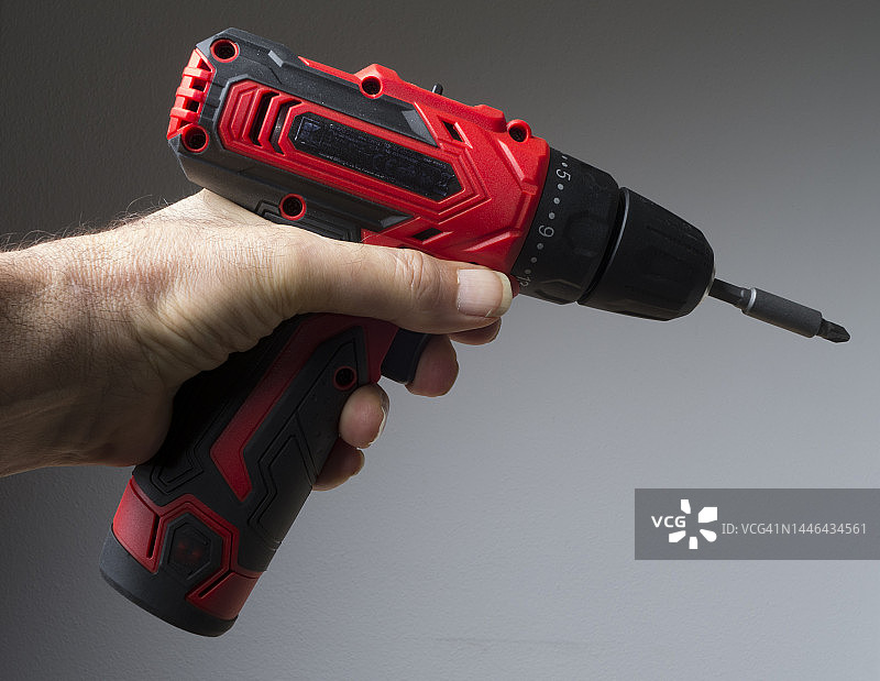 无线电钻或螺丝刀图片素材