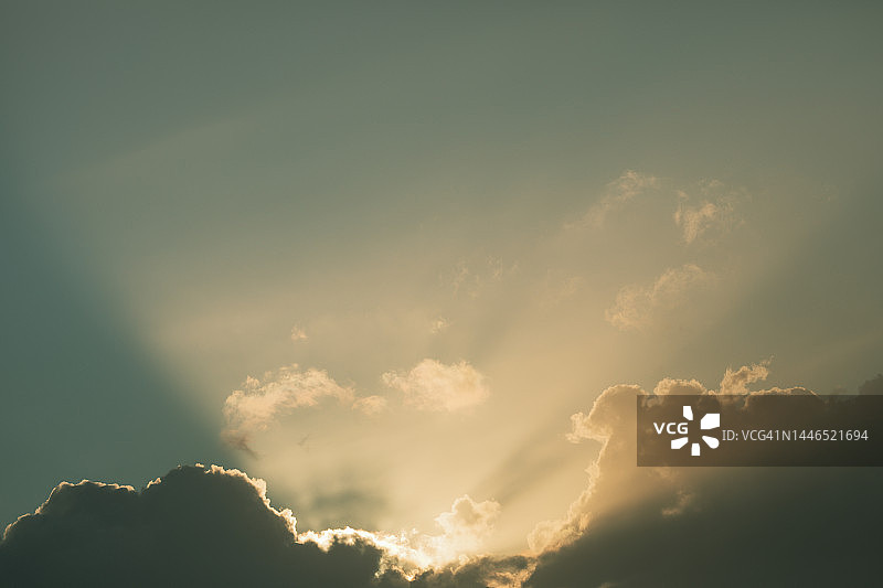 英国日落天空图片素材