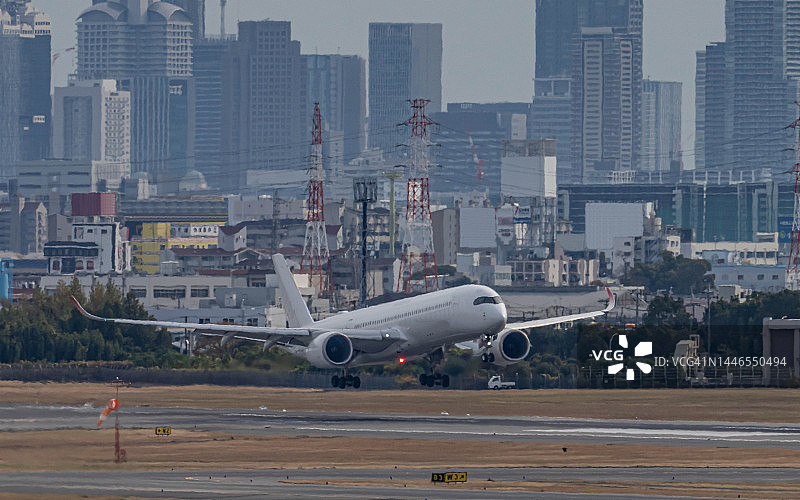 日本兵库县大阪伊丹国际机场图片素材