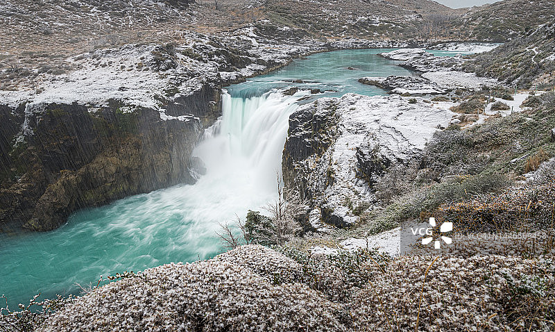 百内国家公园的日落图片素材