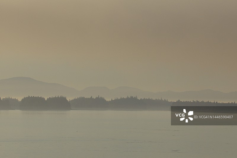 夏洛特女王峡湾水道图片素材