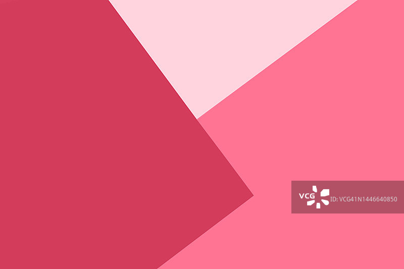 棕色包装纸潮流年度色2023 Viva Magenta紫红色抽象几何背景图片素材