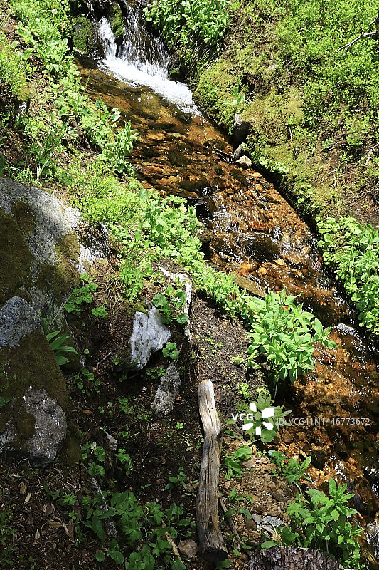 淡水山泉图片素材