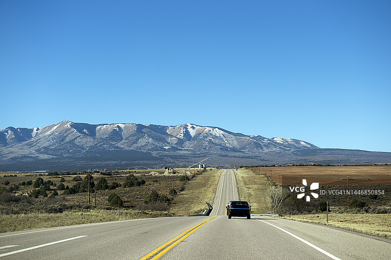 蒙蒂塞洛附近的高速公路图片素材