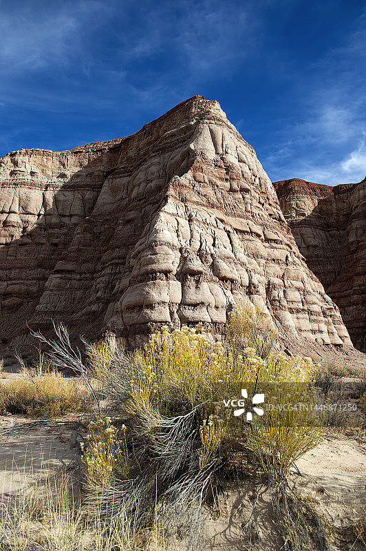 凯帕罗维茨高原大阶梯的沉积岩图片素材