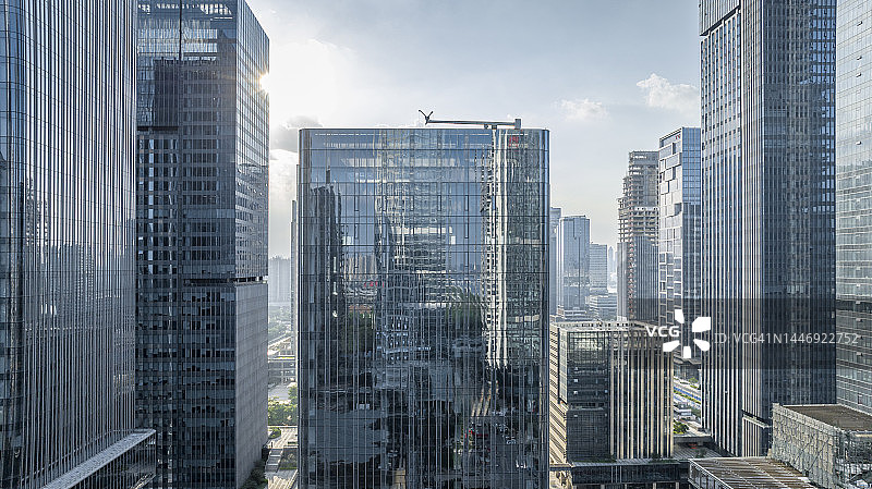 商业区现代金融建筑图片素材