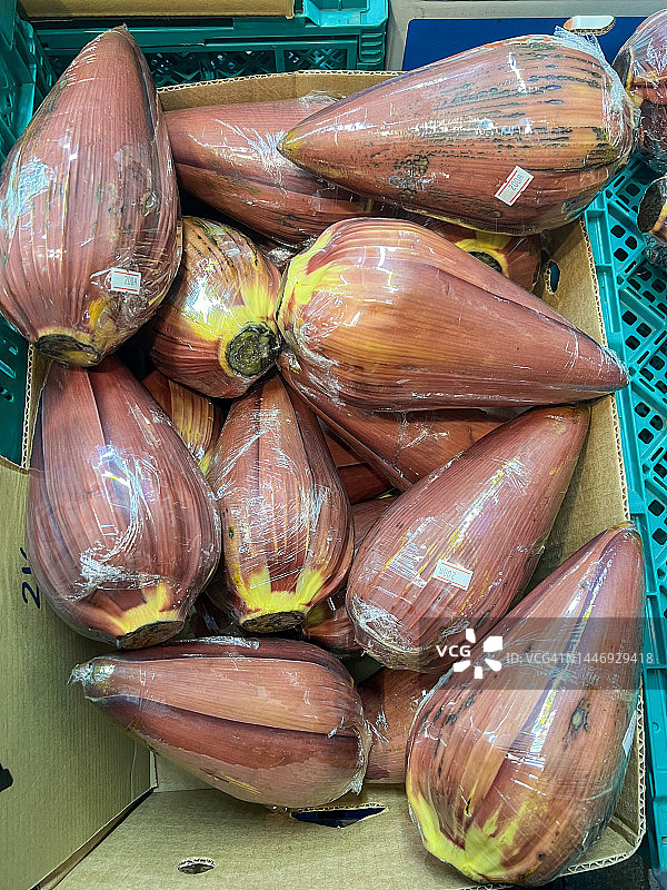 来自菲律宾的香蕉花，菲律宾美食图片素材