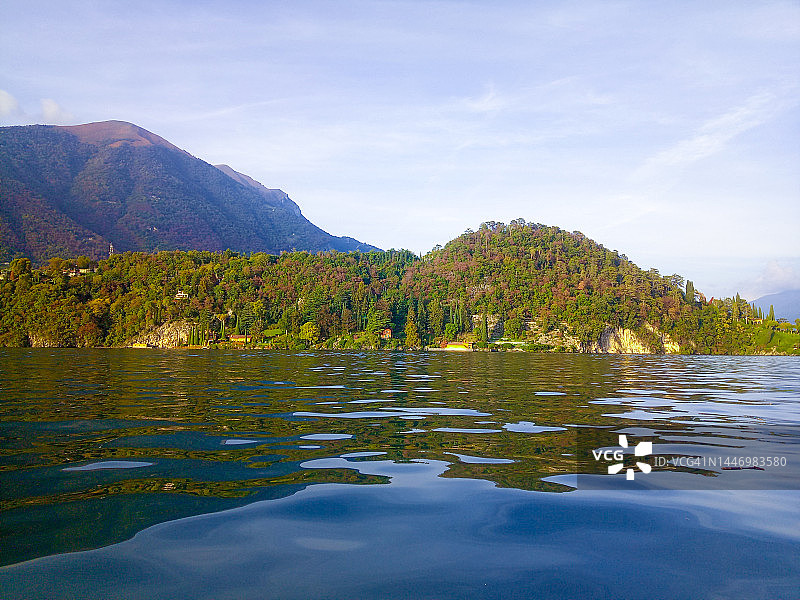 科莫湖科马奇纳岛风光图片素材