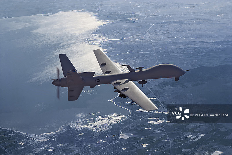MQ-9 Reaper无人机图片素材