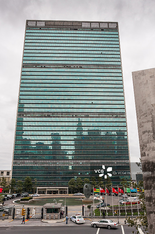 联合国总部图片素材