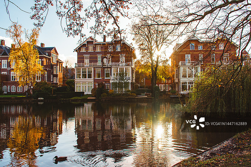 秋季的冯德尔公园图片素材