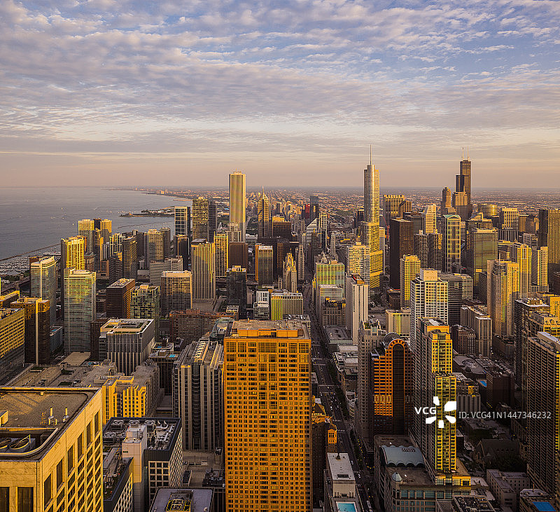 小镇的景色图片素材