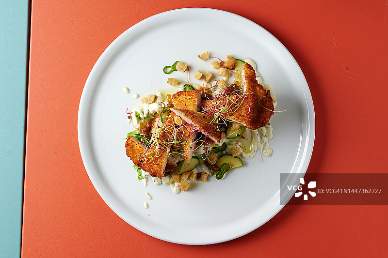 凯撒沙拉图片素材