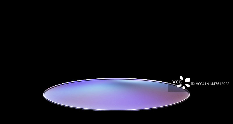 黑色背景上的亮色领奖台图片素材