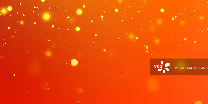 红色背景上的散焦灯光图片素材