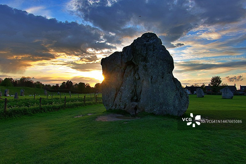 埃夫伯里石图片素材