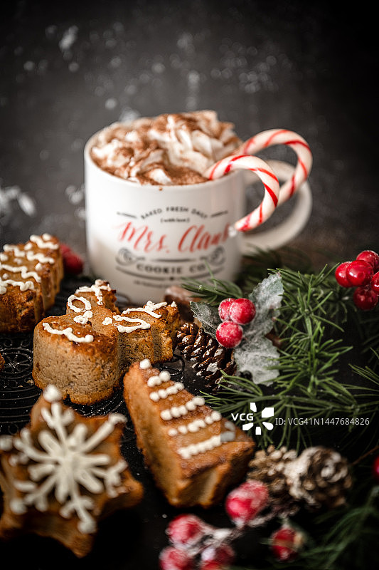 姜饼曲奇图片素材