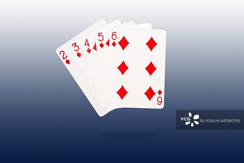 菱形赌博休闲游戏风险纸牌A图片素材