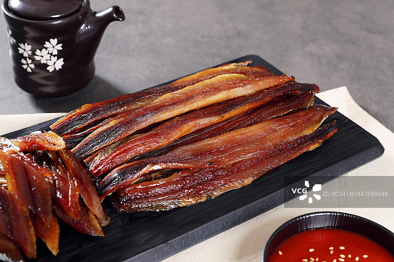 半干鲱鱼或旗鱼图片素材