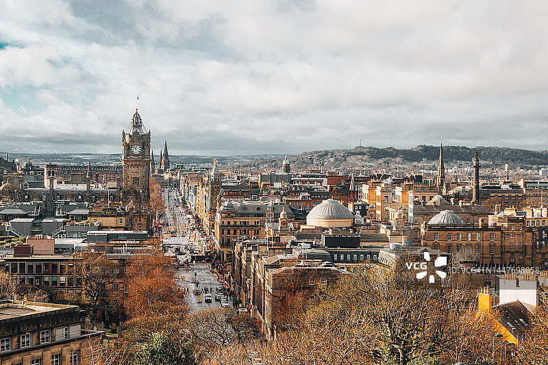 爱丁堡的冬天图片素材