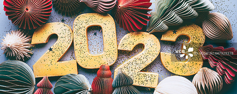 2023年新年快乐图片素材